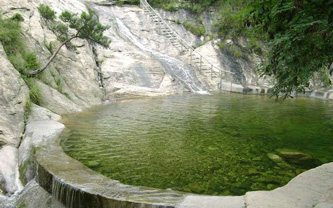Nine dragon pool in Kunyu mountain