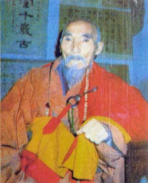 Precursor of Shaolin Honorary Abbot, Fang Zhuang
