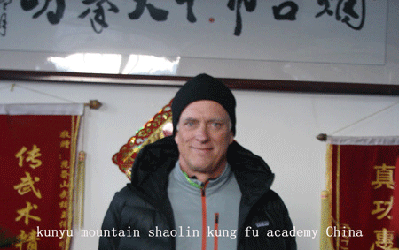 James spent about four months in China KUNYU mountain academy.