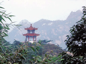 Daoism Temple of kunyu mountain china
