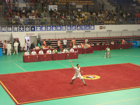 Kunyu mountain shaolin martial arts academy took part in competition