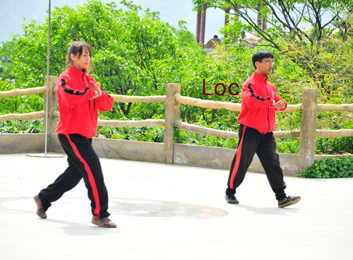 student loc from Kunyu mountain shaolin martial arts academy